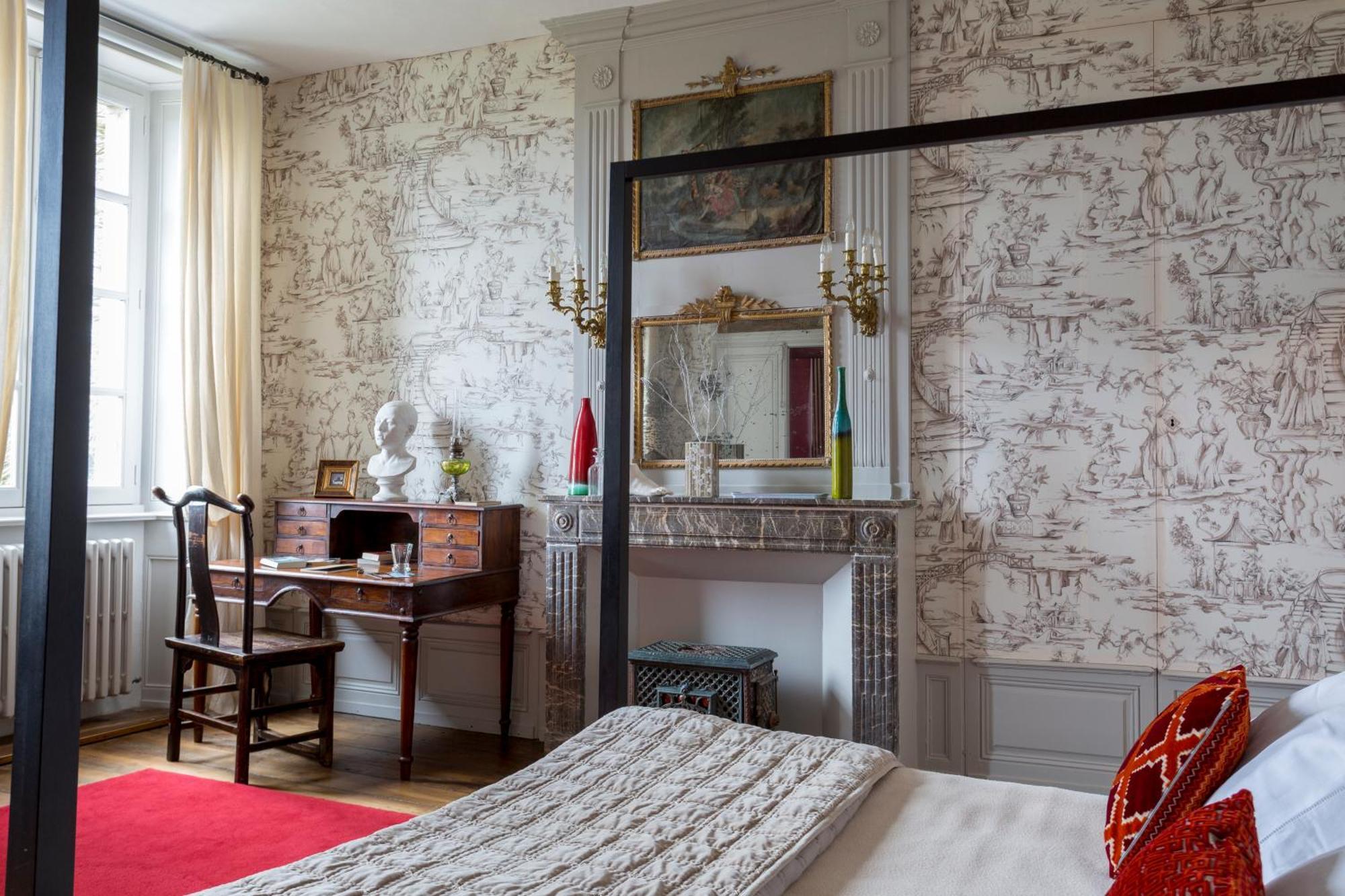 Manoir Du Mesnil De Bas Vila Bréhal Quarto foto