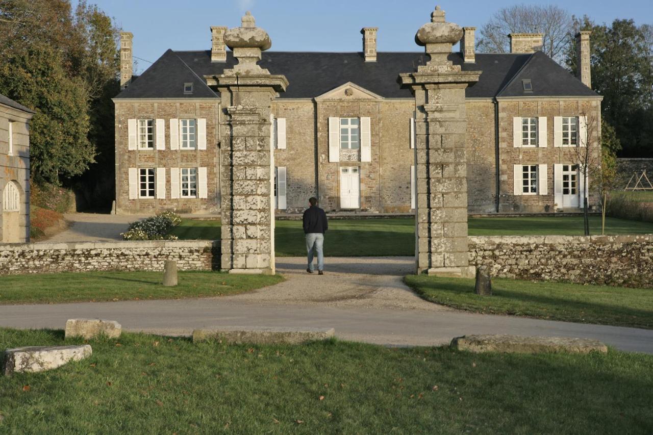 Manoir Du Mesnil De Bas Vila Bréhal Exterior foto